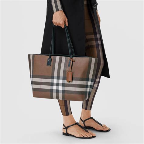 burberry medium orchard bridle leather|Burberry dark birch brown tote.